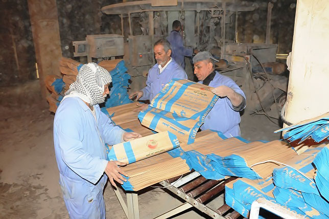 ايقاف العمل في معمل اسمنت كربلاء بسبب انسحاب الشركة الفرنسية منه