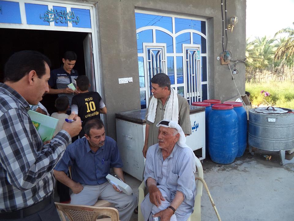 صحة كربلاء تشكل فرق طبية جوالة واخرى ثابتة لمتابعة الاحوال الصحية للنازحين(مصور)