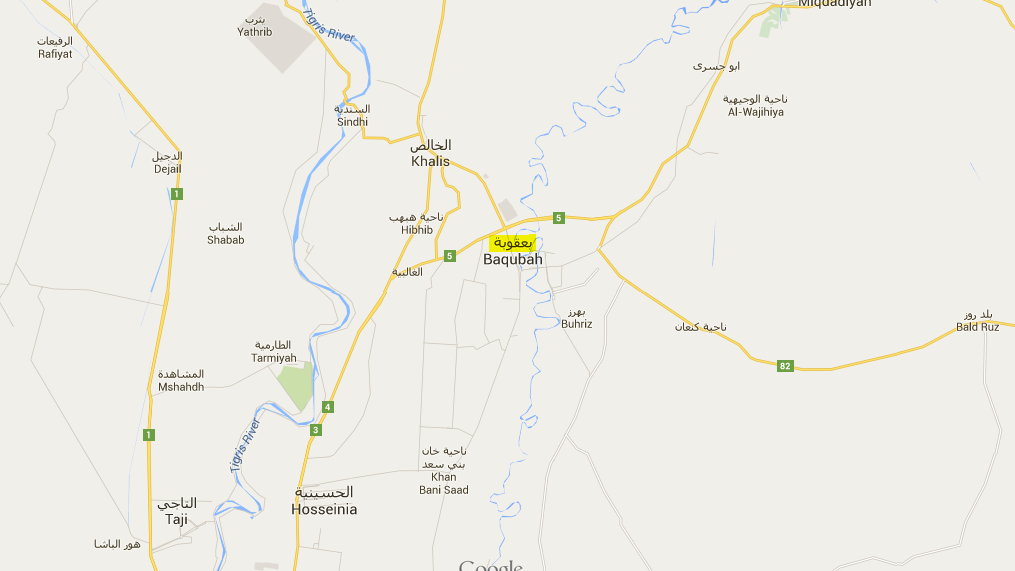 حشد ديالى يعلن مقتل مسؤول الانتحاريين في الصقلاوية