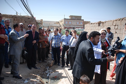 ‏صحة واسط تطرق ابواب العوائل المتعففة لغرض معالجتهم صحيا(مصور)