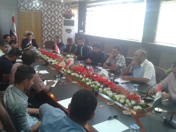 بالصور:منظمو تظاهرات كربلاء يتفقون للخروج بتظاهرة موحدة الجمعة القادمة