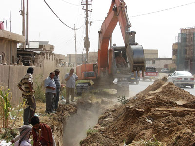 مديرية ماء كربلاء تنجز انبوب خط ناقل بكلفة 750 مليون عراقي