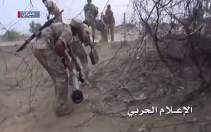 بالفيديو: عملية اقتحام موقع الحثيرة العسكري السعودي في جيزان
