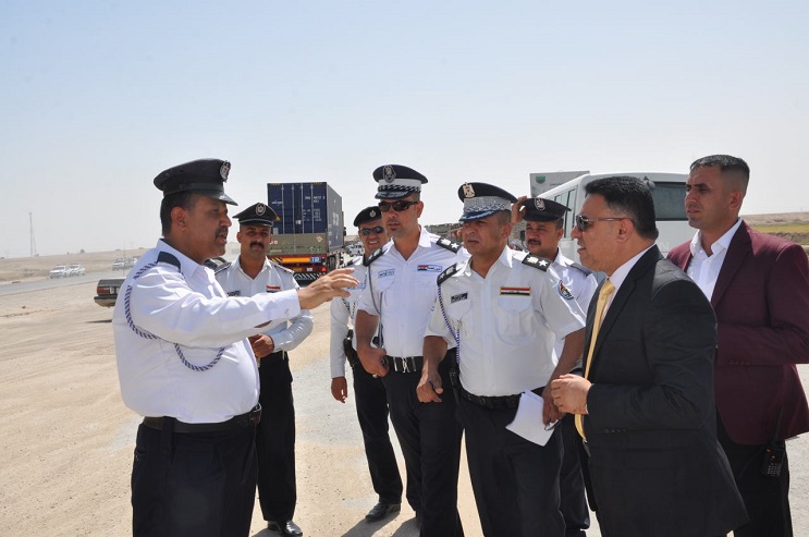 ذي قار تطالب الحكومة المركزية باستثمار واردات الغرامات المرورية لإكمال مشاريع الطرق وتؤكد تسجيل ٨٠٠٠ اصابة بحوادث السير