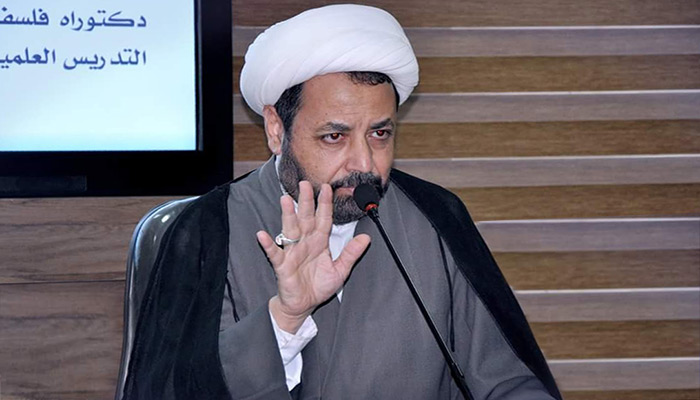 مصري شيعي يحاضر في ندوة بكربلاء المقدسة