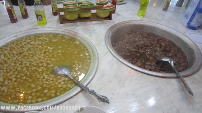 صورة ارشيفية (البلبي والباقلاء) اكلتان شعبيتان يشترك في اكلها كل العراقيين