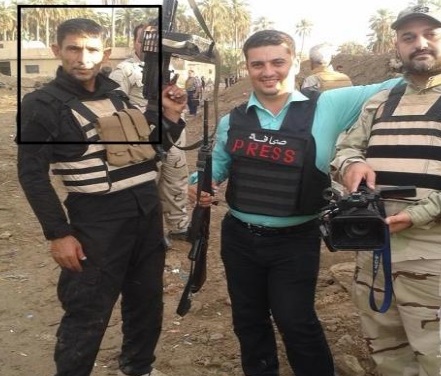 هكذا استشهد خادم الامام الحسين المقاتل (علي خزعل)  في جرف الصخر