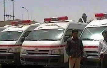 تسرب لغاز الكلور يصيب 58 مواطنا بحالات اختناق في الحي الصناعي بكربلاء