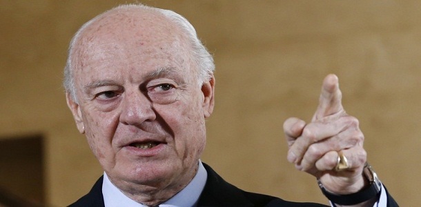 دي ميستورا ينفي نبأ استقالته من منصبه