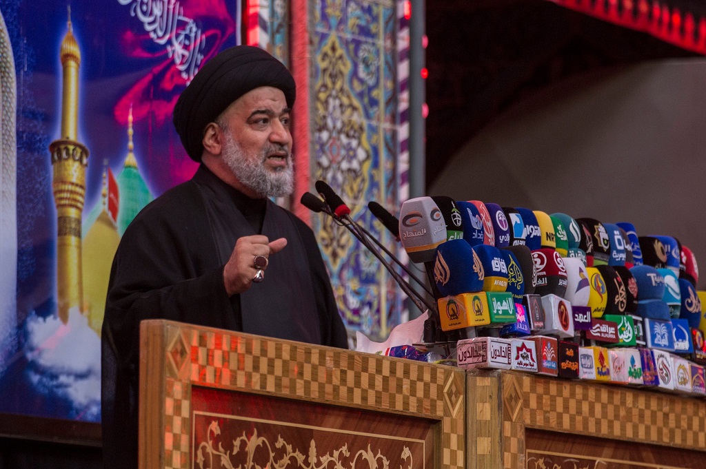 المرجعية العليا بالنجف تستنكر استهداف الزائرين بالشوملي وممثلها في كربلاء يكشف ارقاما لزوار الاربعين