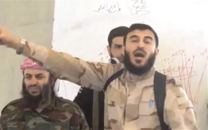 مقتل زهران علوش المدعوم سعوديا وكبار معاونيه في الغوطة الشرقية بطائرات روسية