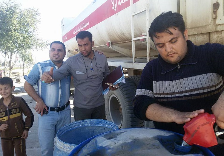 بغداد تزود مواطني الاقليم بالنفط الابيض