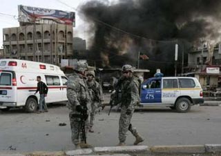 اصابة آمر فوج حماية مجلس الوزراء بانفجار ناسفة غربي ببغداد