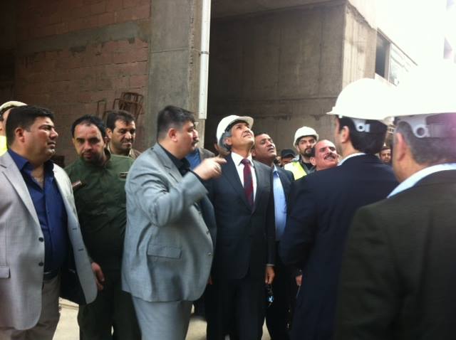 امانة بغداد تعلن عن قرب انجاز مشروع مول بغداد في منطقة الحارثية بمساحة (15850) م2