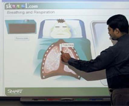السبورة الذكية تدخل مدارس محافظة كربلاء