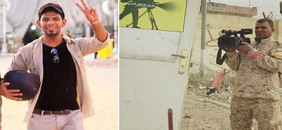 اصابة مراسل ومصور  قناة كربلاء ضمن لواء علي الاكبر في قاطعي مكحول والصقلاوية