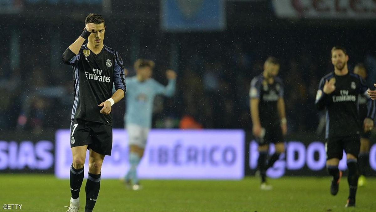 سلتا فيغو يقصي ريال مدريد من نصف نهائي الكأس