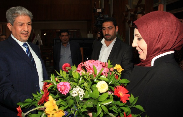 امانة بغداد:الدكتورة  (ذكرى محمد جابر علوش) تباشر مهامها كأمين بغداد بالوكالة