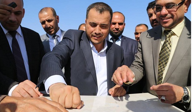وزير الاعمار والاسكان باشرنا بأنشاء مجمع الشنافية السكني في محافظة الديوانية بكلفة 43 مليار دينار