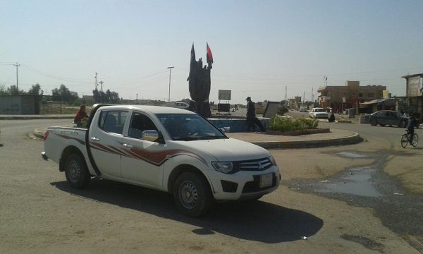 بالصور:أهالي ناحية العلم بمحافظة صلاح الدين يعودون الى ناحيتهم بعد تحريرها