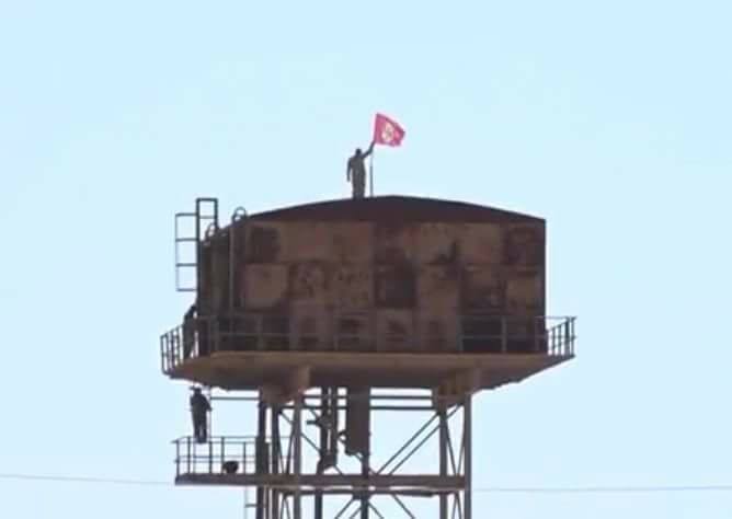 بالصور:لواء الطفوف اول الالوية  الواصلة الى منطقة الحضر الاثرية