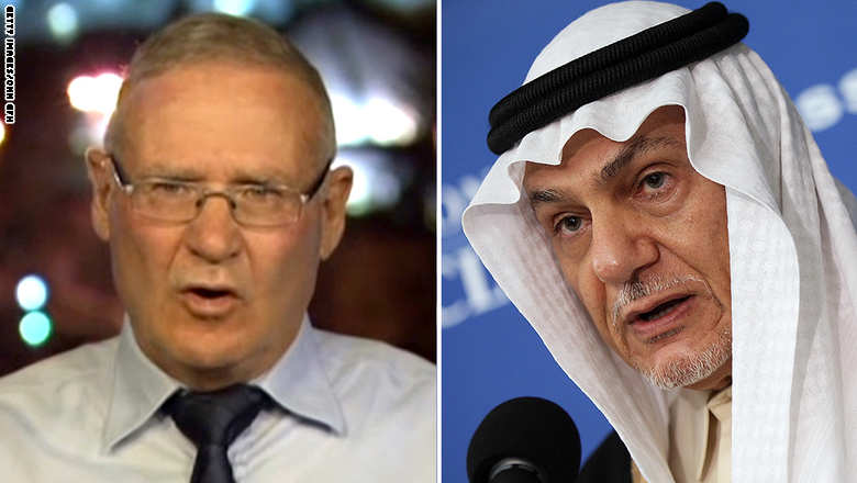 تركي الفيصل يناظر بشكل علني رئيس مخابرات اسرائيل  السابق