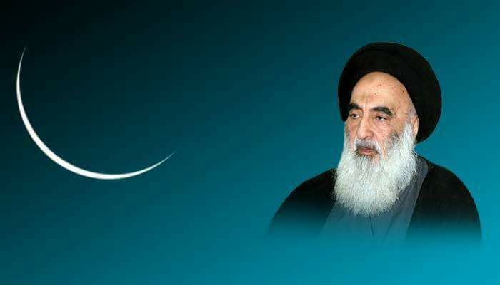 المرجع السيستاني :شهر رمضان المبارك يوم الاحد