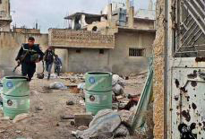 نسف مقام أبو الفضل العباس شمال الموصل