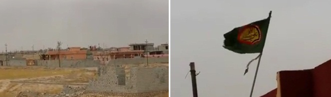 بالفيديو :حرب شوارع شرسة يخوضها مقاتلوا لواء علي الاكبر في بيجي