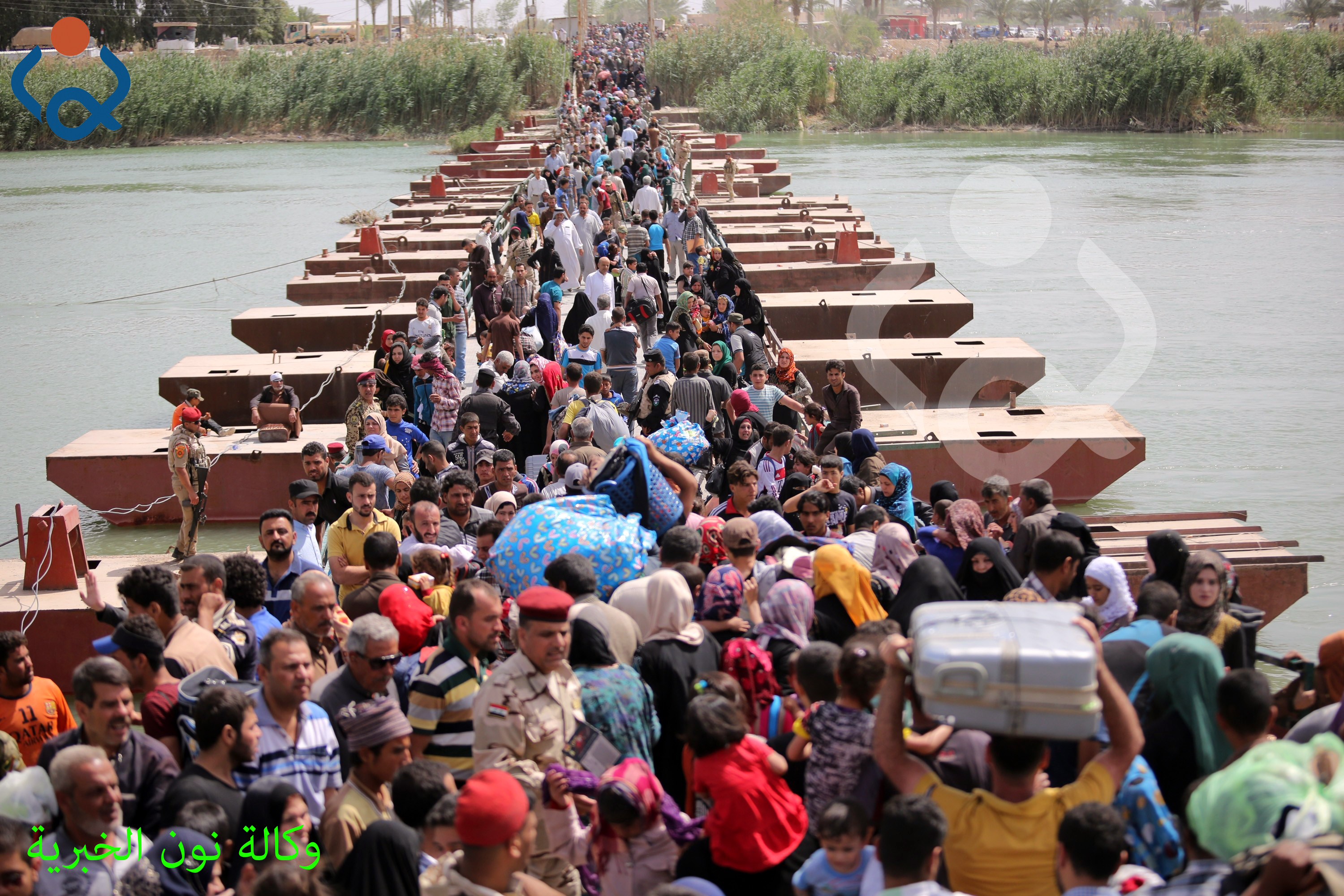 اعتقال مجموعة "إرهابية" تنتمي "لولاية الفلوجة" تسللت مع النازحين الى بغداد