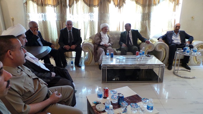 الشيخ المولى : اتفقنا مع كربلاء على تخصيص اربعمائة فندق لإيواء النازحين التركمان من مناطق تلعفر وسهل نينوى