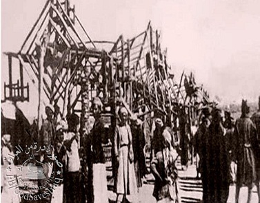 صورة نادرة لمدينة العاب في بغداد عام 1923