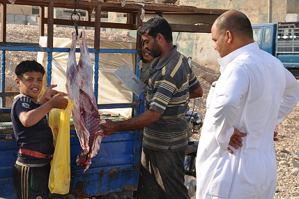 مناطق بيع المواشي في كربلاء وعشوائية الذبح ومطالب بتوفير مجازر صحية (تقرير مصور)