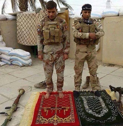 بالصورة :بهؤلاء تحررت جرف الصخر من براثن داعش الارهابية