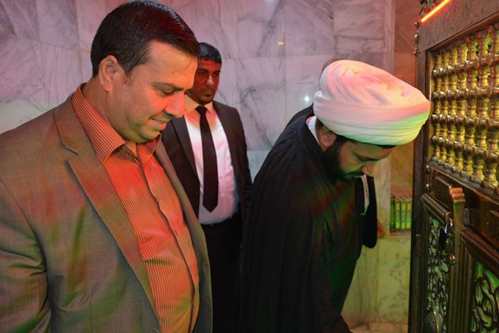 الوقف الشيعي يفتتح الشباك الذهبي الجديد لمرقد الشيخ الكليني (رض)