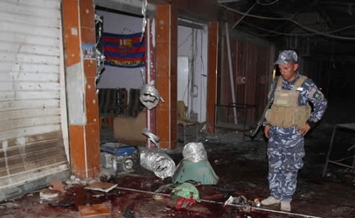 مقتل واصابة عدد من الاشخاص بتفجير إستهدف محلا للمشروبات الكحولية ببغداد