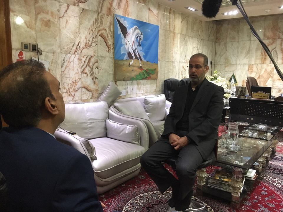 فرانس24 تحاور مدير إعلام العتبة الحسينية حول زيارة الأربعين والحرب على داعش