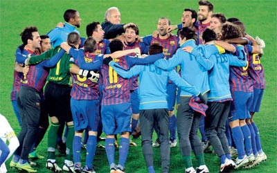 2011 عام هيمنة برشلونة على أوروبا ومدريد