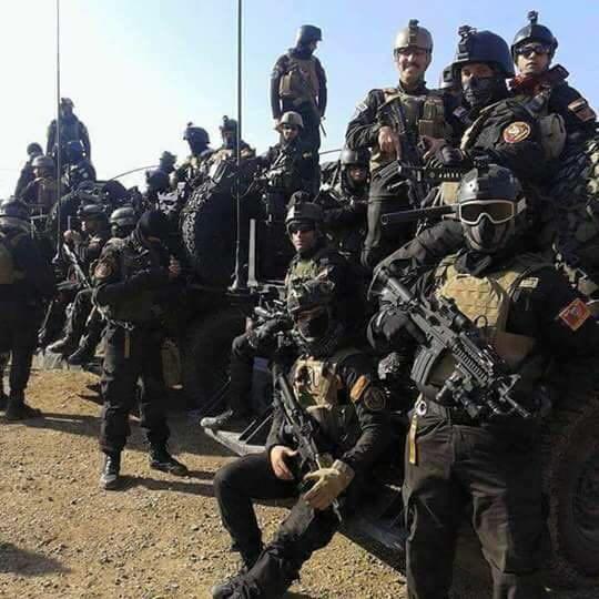 جهاز مكافحة الإرهاب يسطير على منطقة الحوز جنوبي الرمادي بالكامل ويصل المجمع الحكومي