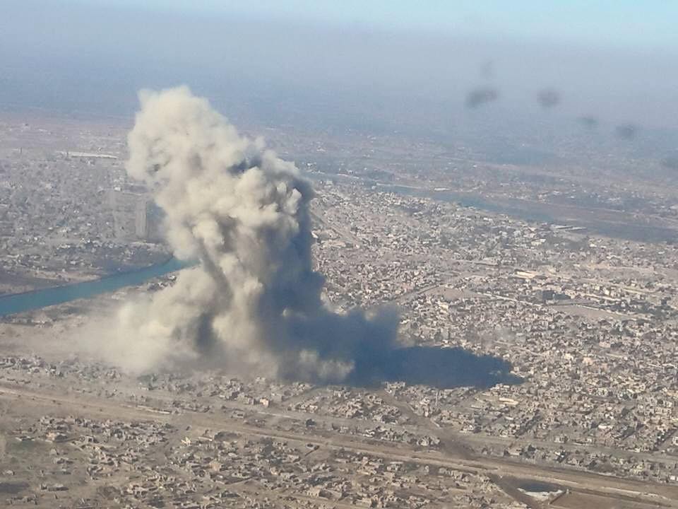 مقتل تسعة من "داعش" وتدمير سيارات ومخازن للتنظيم بقصف لطيران الجيش في الفلوجة