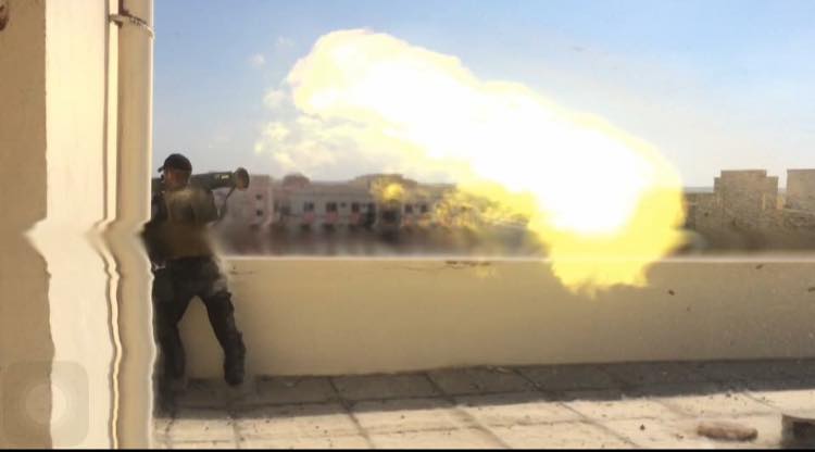 بالفيديو: حرب شوارع شرسة يخوضها جهاز مكافحة الارهاب في الرمادي