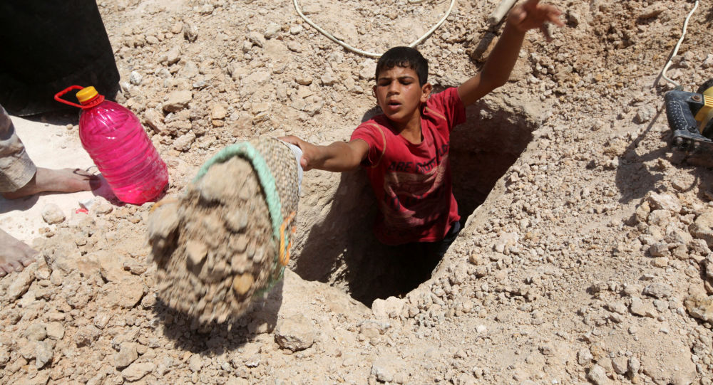 العثور على مقابر جماعية في حلب
