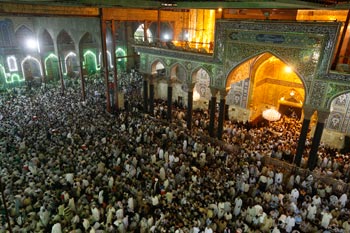 الرسالة الرمضانية..يوم من ايام شهر رمضان في مدينة كربلاء المقدسة