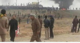 مسؤول عراقي: مندسون بين صفوف المتظاهرين أشعلوا المواجهات مع الجيش في الفلوجة