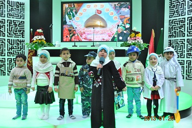 كربلاء:مهرجان خاص برياض الاطفال (مصور)