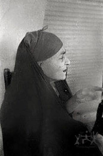 صورة ارشيفية لامراة عراقية يهودية رفضت التهجير من العراق وقالت انا عراقية اعيش واموت بالعراق