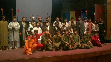 كربلاء ستشهد رفع الستار عن افضل عرض مسرحي لواقعة الطف(مصور)