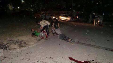 صور لضحايا انفجار العامرية مساء الخميس