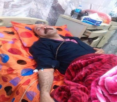 بالصورة: الفنان ماجد ياسين (ابو حنج) يتعرض لجلطة دماغية