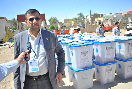 مدير العد والفرز في كربلاء ينفي وجود 6000 ورقة اقتراع باطلة